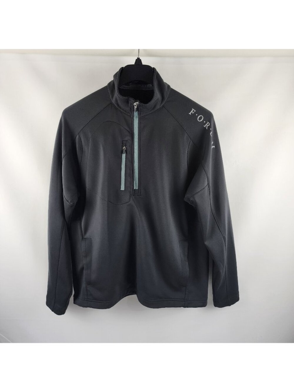 Zero Restriction Jacket Men Large Black Northwestern Mutual Logo 1/4 Zip